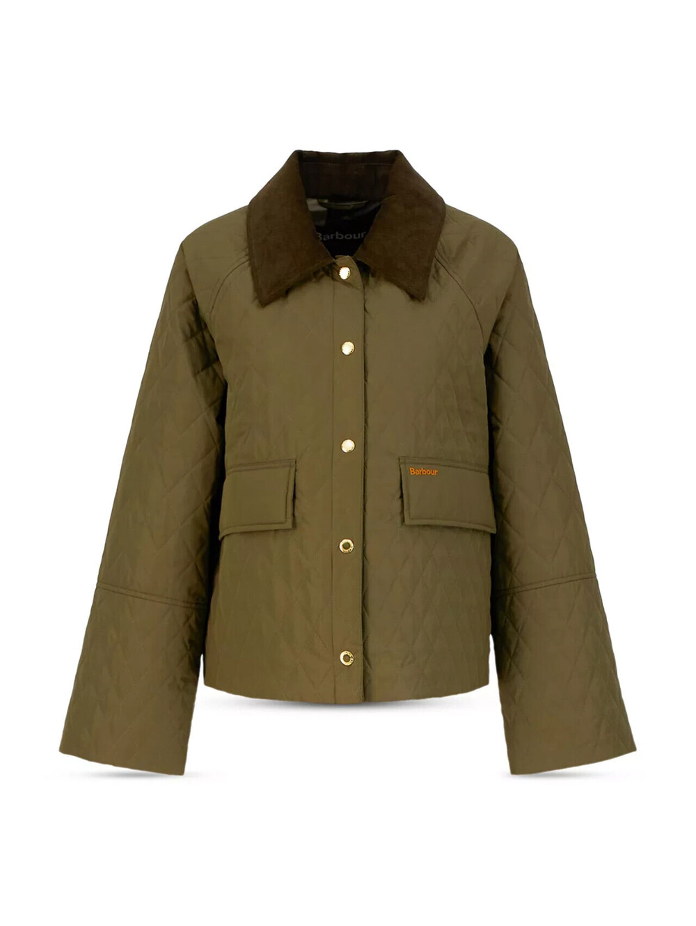 NEW,  BARBOUR Women's Gosford Quilted Jacket in Olive Sz 6 #SJ2651